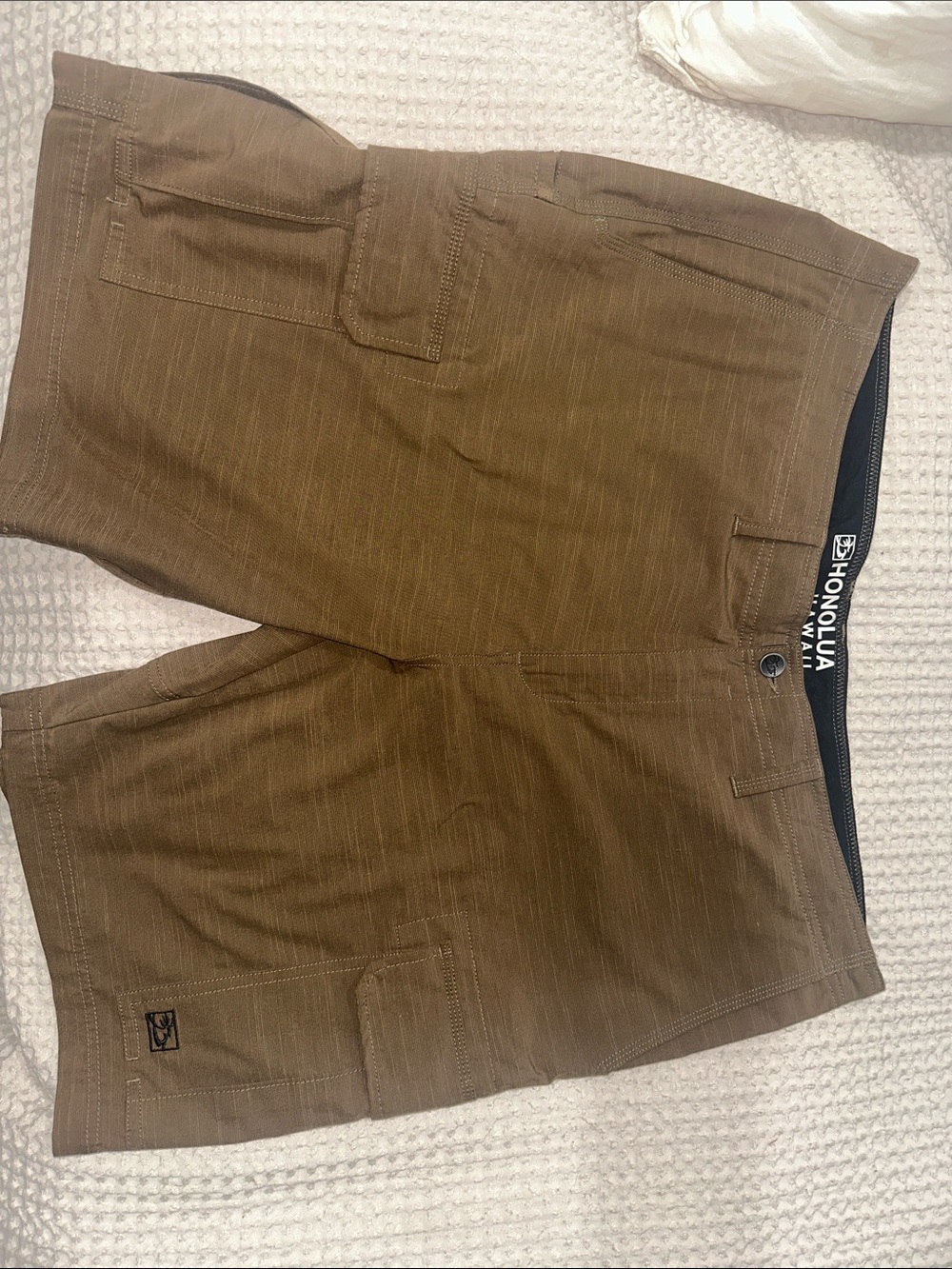 Brown Men's Cargo Shorts - Classic Utility Style